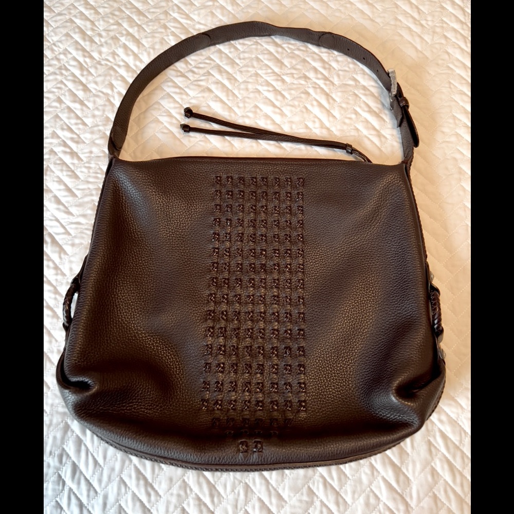 Brighton Extra Large Western Leather Hobo